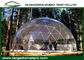 Transparent PVC Half Sphere Geodesic Dome Tent Outdoor Exhibition Party Tent supplier