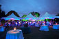 Waterproof  PVC Fabric Roof Wedding Party Tent / Garden Party Marquee supplier