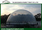 20m Diameters Round Geodesic Dome Tents With Clear PVC Fabric supplier