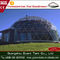 Popular Steel Frame Seaside White Geodesic Dome Tent Diameter 6m - 8m supplier