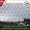 Customized Music Festival Large Dome Tent , Rustless White Geodesic Dome Tent supplier