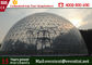 Transparent Dome Event Tent Large Size Fire Resistant With Galvanised Steel Frame supplier