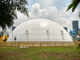 Unique 30M Outdoor large Geodesic Dome Tent with strong structure supplier