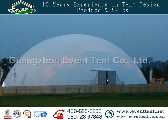 Easy Assemble Outdoor Large Dome Tent 45m Diameters With Steel Structure