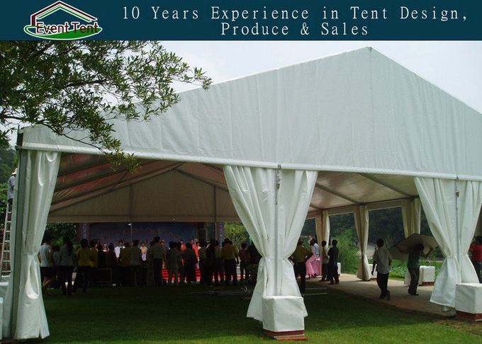 customized design fire retardant wedding party tent with floor