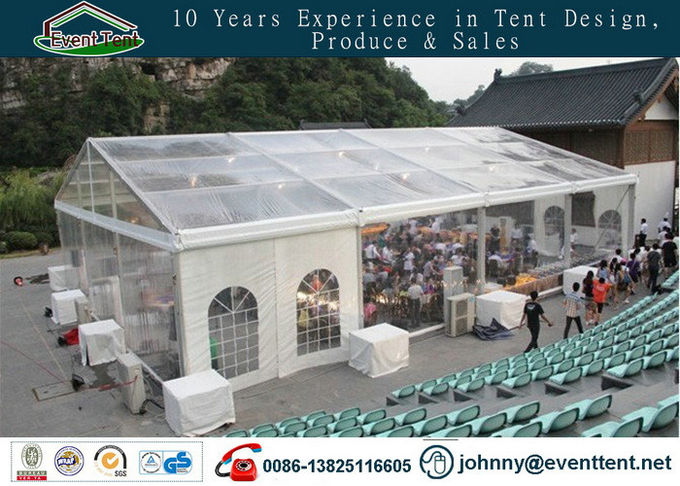 Bent Column Large Custom Event Tents PVC Cover For Storage Exhibition ISO