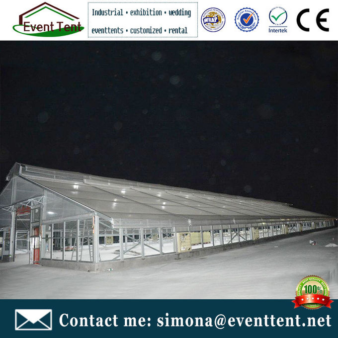 500 People clear wedding Tent With Hard Pressed Aluminum Alloy Fire Ratardant