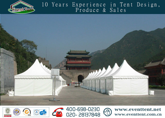 Transparent Pagoda Shaped Garden Party Marquees Tent For Business Advertising