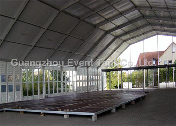 Outdoor Aluminum Arch Commercial Canopy Tent white For Gymnasium / Trade Show