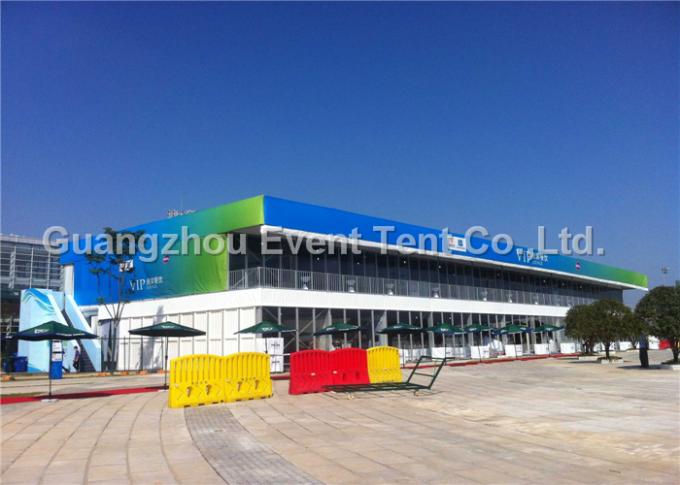 Heavy Duty Marquee Tent With Decoration Lining ,Two Storey Tent With Strong Frame Pipes
