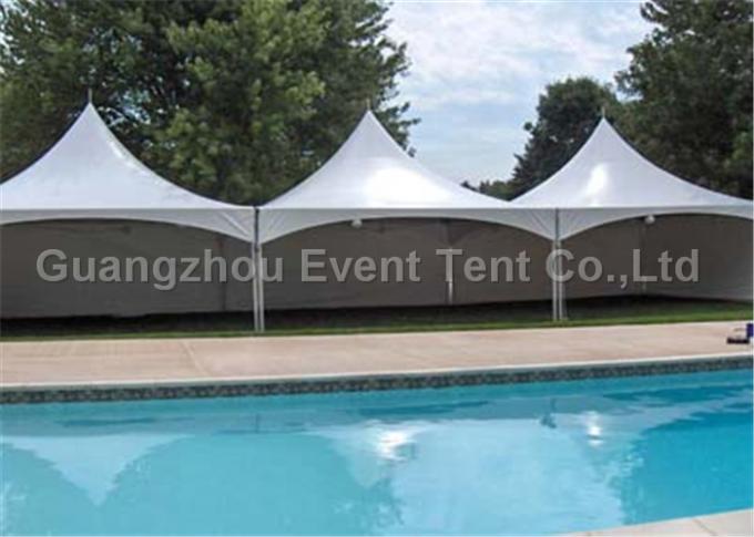 Glass Wall Custom Event Tents Leisure Entertainment For 50 Peoples 8 X 8m Size