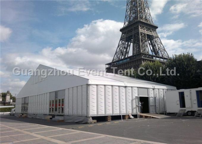 Double PVC Cover Large Outdoor Tent 850g / Sqm For Car Exhibition Event