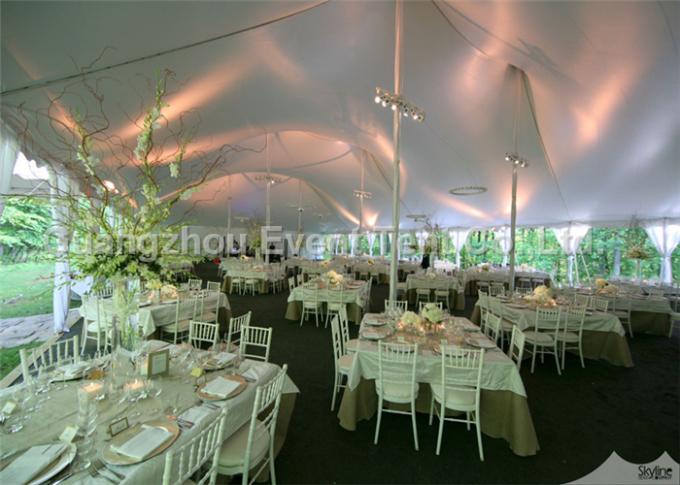 Giant Outdoor Freeform Stretch Tent Waterproof With Lining Decoration Colorful Cover