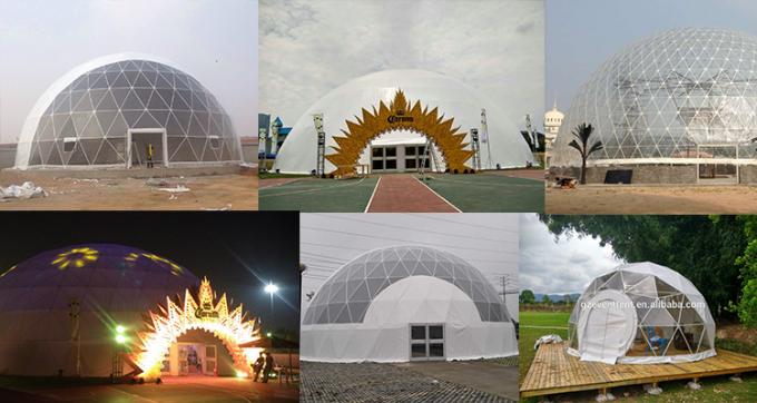 Eco-Friendly Modern Inflatable Large Dome Tent Sturctural Wedding Party Tents