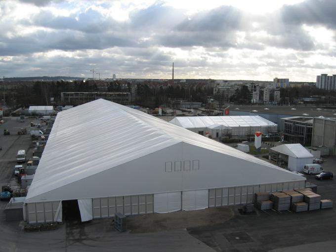 30x50 Aluminum Frame Outdoor Warehouse Tent With Fireproof Roof Cover