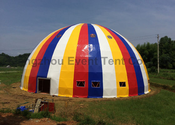 China 40m snow load steel structure large dome tent for wedding party supplier
