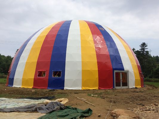 China 21m  waterproof  customized large dome tent for sports events supplier