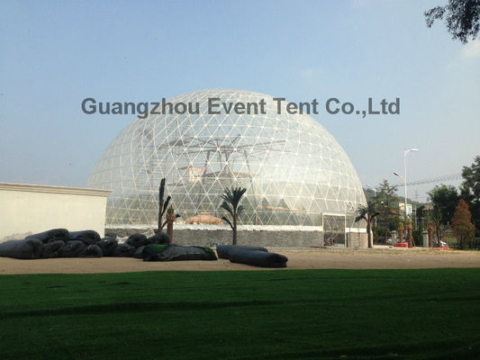 China gander mountain 40m diameter large geodesic dome tent for festival event supplier