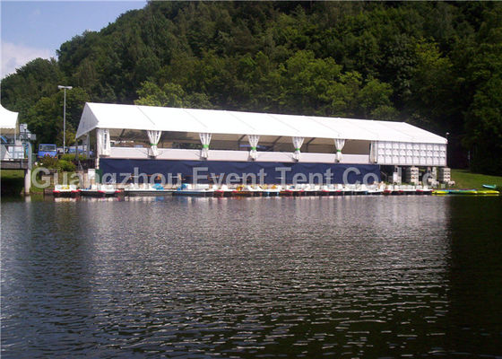 China Luxury Family Tent With White PVC Roof , Heavy Duty Pop Up Marquee Tear Resistant supplier