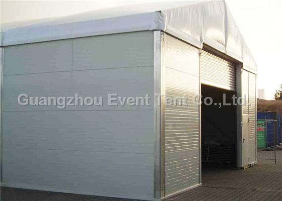China Temporary Storage Structures For Workshop / Industrial Storage Tent With Waterproof Cover supplier