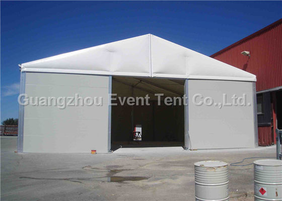 China One Stop Permanent Storage Outdoor Warehouse Tent With Expansion Screws / Big Steel Nails supplier