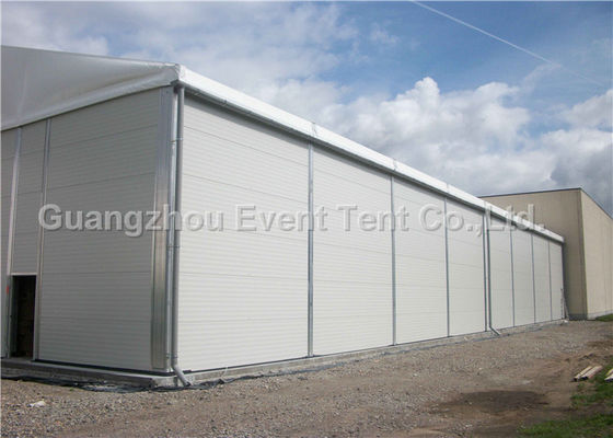 China Folding Aluminum Roof Gazebo , Clear Span Fabric Structures For Gymnasium supplier