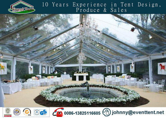 China easy install &amp; disassemble UV resistant wedding party tent with floor supplier