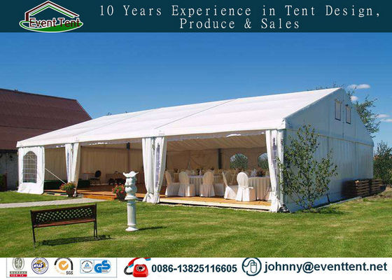 China 20x30m 75kg/sqm snow load pvc fabric covering wedding party tent supplier