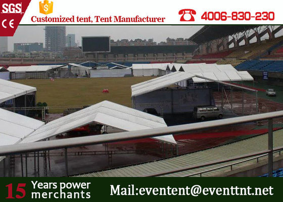 China 1000 people luxury big clear span structure A frame tent for music concert supplier