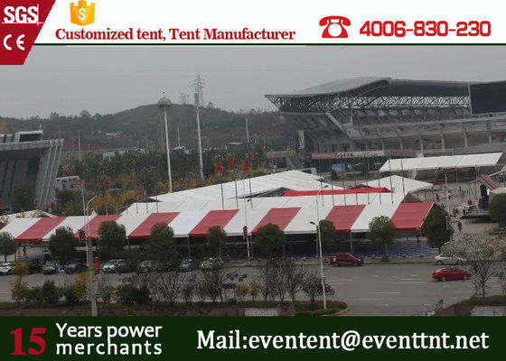 China 3000 people luxury giant clear span structure A frame tent for event supplier