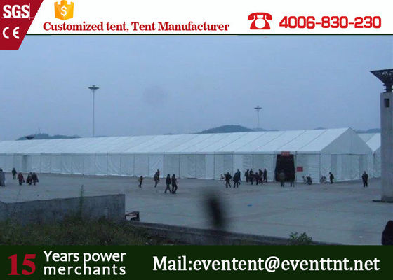 China Easy Up Folding Outdoor Warehouse Tent Color Optional Tear Resistant /  Self - Cleaning supplier