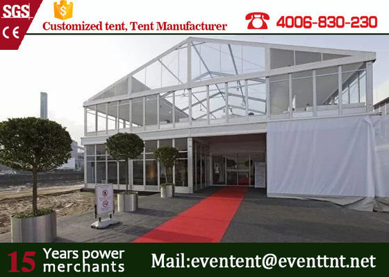 China Aluminum Alloy Frame Clear Top Wedding Tent 30 Meters For Outdoor Sport supplier