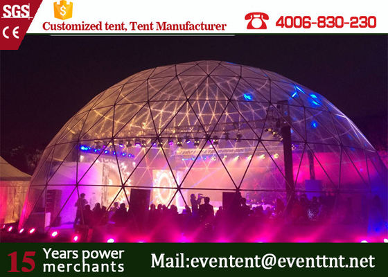 China 30 meters large steel frame structure Large Dome Tent for Wedding Party supplier