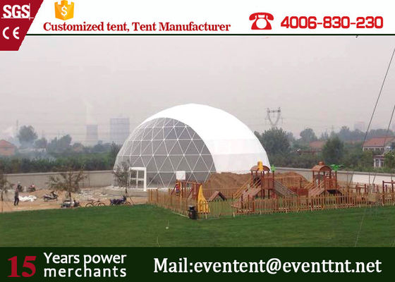 China Easy Assemble Outdoor Large Dome Tent 45m Diameters With Steel Structure supplier