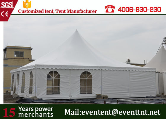 China polygonal graceful medieval tents gazebo tent 6x6m for sale with ISO certifacation supplier