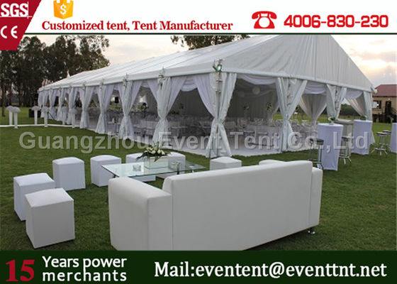 China Luxury Wedding Party Tent event marquee With Hard ABS wall  / Glass Wall Easy Assemble supplier
