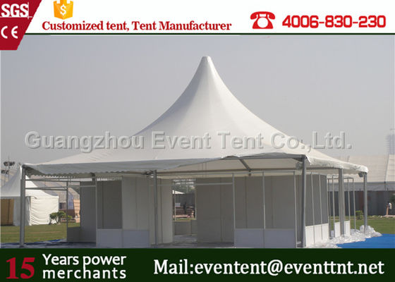 China Quick Installation Large Outdoor pagoda Tent With PVC Coated Polyester Fabric Cover supplier