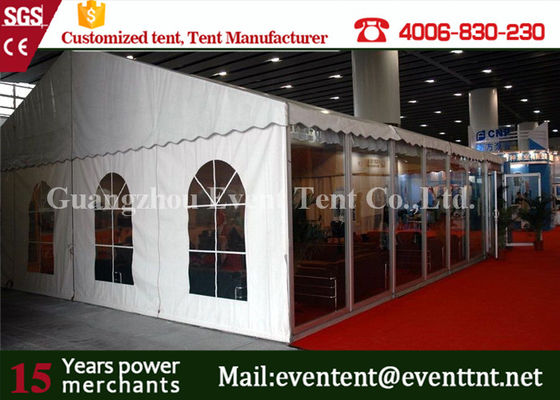 China Double PVC Cover Large Outdoor Tent 850g / Sqm For Car Exhibition Event supplier
