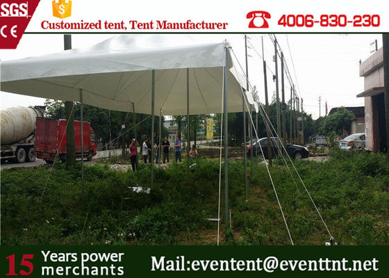 China Pop Up Canopy Tent With Aluminum Frame , Second Hand Camping Tents Windproof supplier