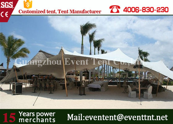China Portable Mobile Garage Tent Waterproof , Sun Shade Canopy Tent Transparent supplier