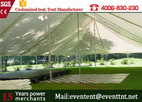 China Luxury Interior Design Freeform Stretch Tent With Colorful PVC Fabric Cover supplier