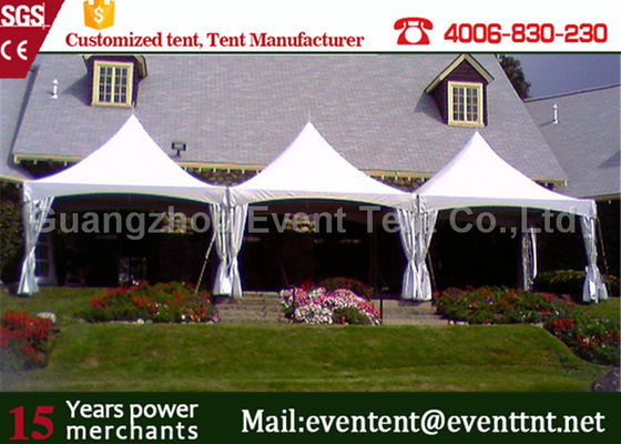 China Easy Assembly Luxury Pagoda Party Tent Transparent For Family Camping ISO supplier