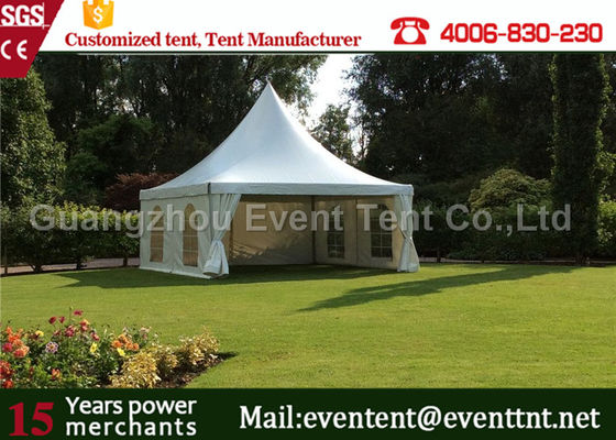 China Used Outdoor Tent With Aluminum Profile , Commercial Gazebo Heavy Duty White Square supplier