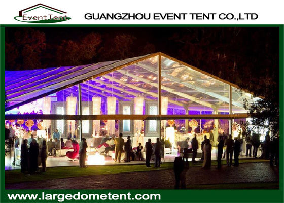 China Luxury Big 1000 Peoples Wedding Party Tent 20 By 50 Tent With Aluminum Alloy Frame supplier