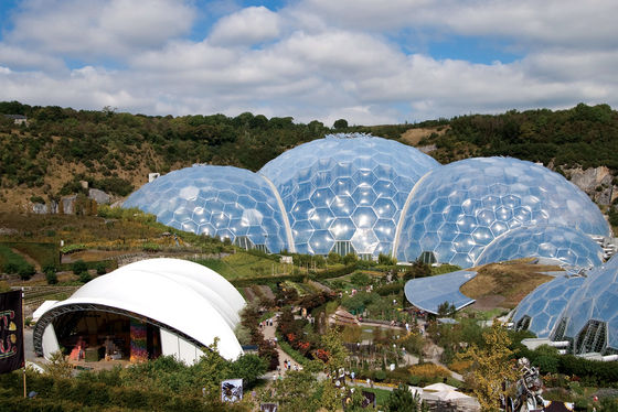 China Large Tensile Membrane Structure Geodesic Dome Greenhouse Tent supplier