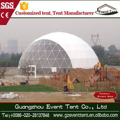 China Ourdooor Clear Roof Geodesic Dome Tent , Fashion Wedding Party Tent supplier