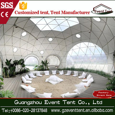 China Fashion Huge Geodesic Dome Tent , Outdoor Events Marquee Party Tent supplier