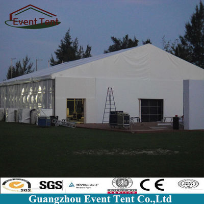 China Anti Rust Modular Outdoor Warehouse Tent Building With PVC Covering supplier