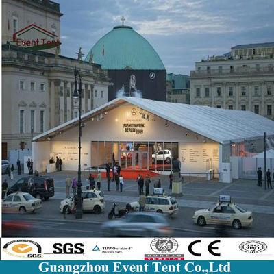 China White 20 X 30m Custom Event Tents Water Resistant Tent For Auto Show Exhibition supplier