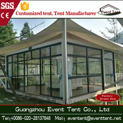 China Pvc Outdoor Exhibition / Igloo Camping Tents , 6x6m Pagoda Tent supplier